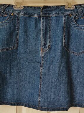 Sonoma Med Blue Mini Skort